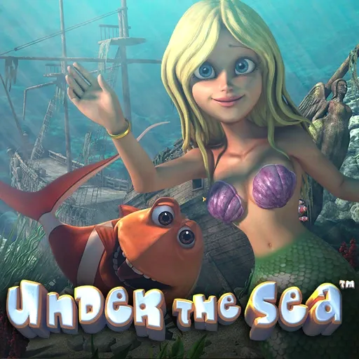 Under the Sea slot game with an underwater theme, featuring a mermaid and sea creatures